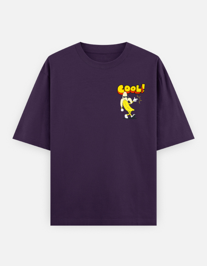 Cool Banana Oversized Classic T-Shirt - Image 8