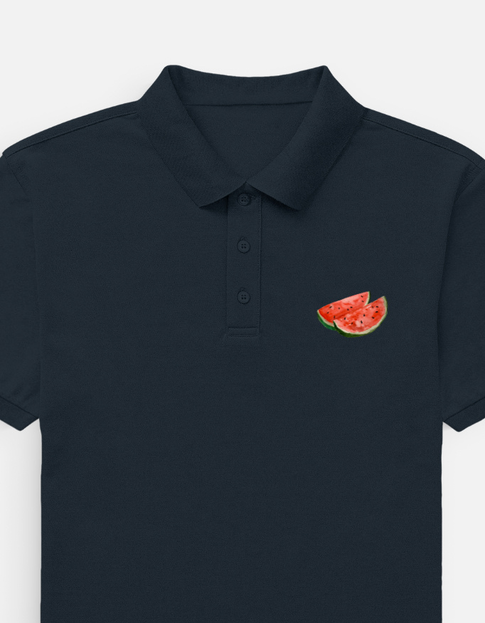 Watermelon Stitch Men's Polo - Image 4