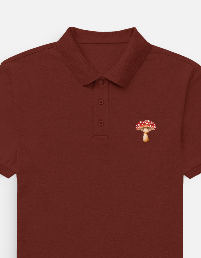 Mushroom Stitch Men's Polo - Image 9