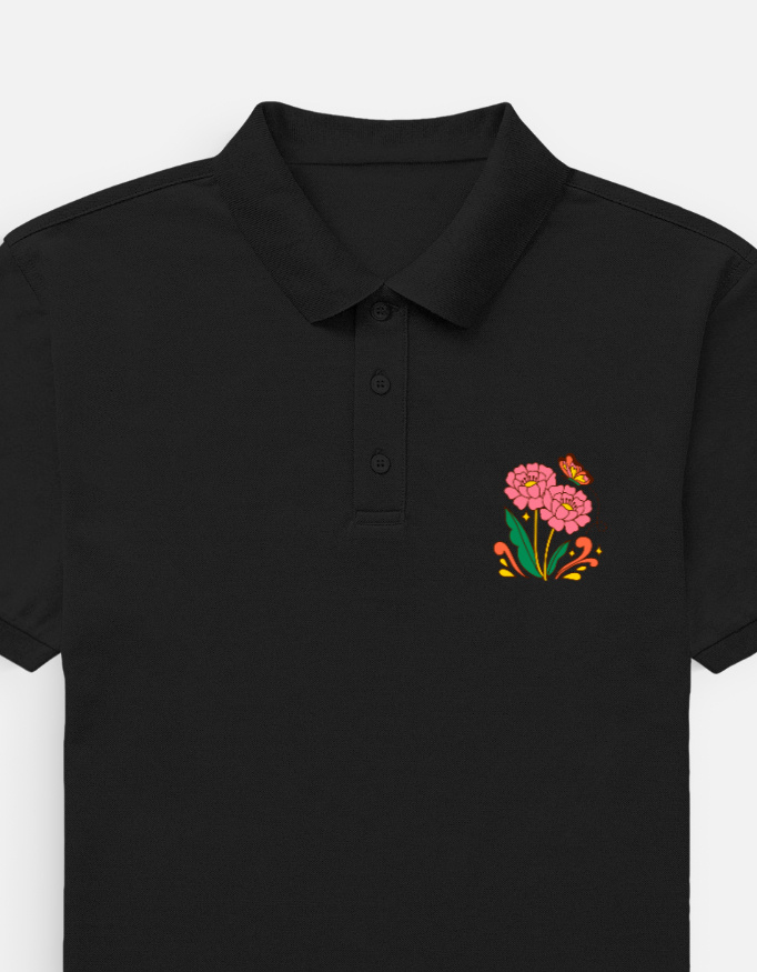 LuxeThread Men's Polo - Image 2