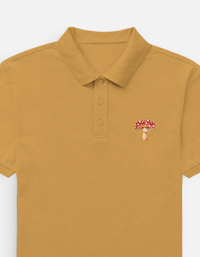 Mushroom Stitch Men's Polo - Image 10