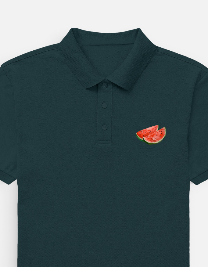 Watermelon Stitch Men's Polo - Image 9