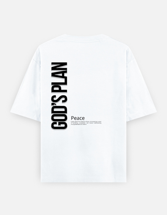 God's Plan Oversized Classic T-Shirt