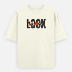 Look Print Oversized Classic T-Shirt
