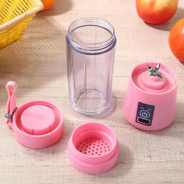 Portable USB Electric Juicer – 6-Blades Protein Shaker Blender Cup (380 ML) - Image 2