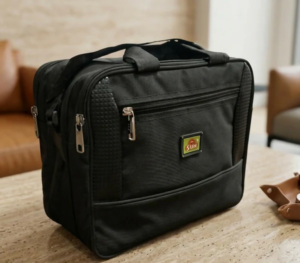 Executive Laptop Messenger Bag for Office & Business Use - Image 4