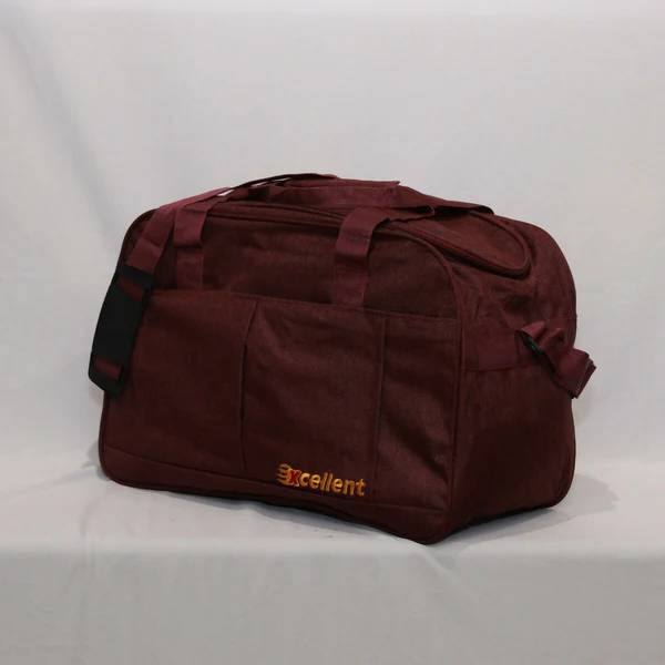 EXCELLENT Large Travel Duffle Bag with Shoulder Strap & Multiple Pockets - Image 4